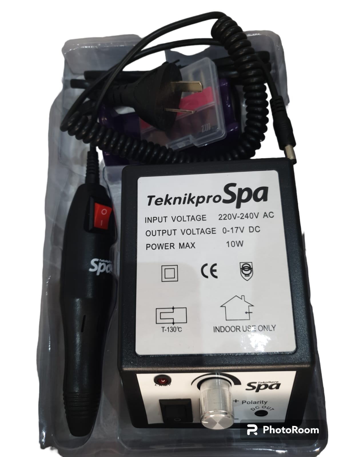 Torno Student Drill Manicuria/Pedicuria 2 sentidos giro 15 RPM Teknikpro